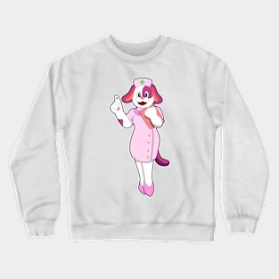 Dog as Nurse Crewneck Sweatshirt